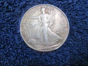 1986 Liberty Eagle 1 oz. Fine Silve...