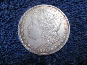 1896 Morgan Silver Dollar...