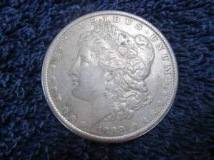 1889 Morgan Silver Dollar...