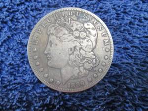 1889 Morgan Silver Dollar...