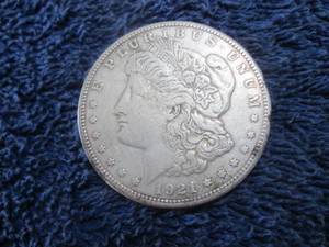1921 Morgan Silver Dollar...