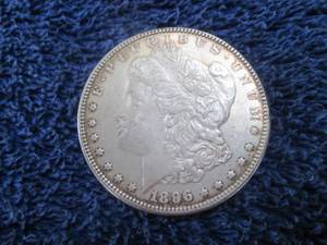 1896 Morgan Silver Dollar...