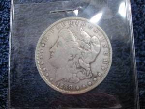 1888 Morgan Silver Dollar...