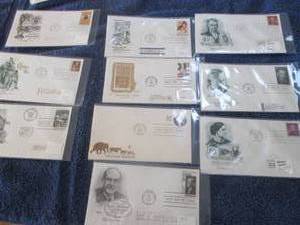 10 Assorted First Day of Issue Sta...