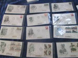 12 Assorted First Day of Issue Sta...