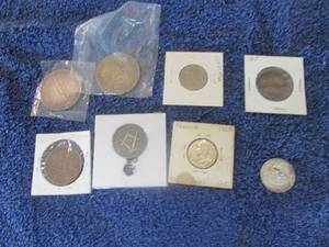 Misc Coins & Medallions including 1...