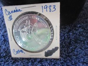 1983 Canada Silver Dollar (Edmonton...