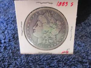 1883 S Morgan Silver Dollar...