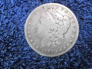 1882 S Morgan Silver Dollar...