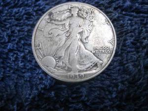 1939 Walking Liberty Half Dollar...