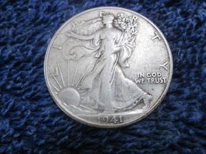 1941 Walking Liberty Half Dollar...