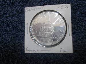 1976 Canada Silver Dollar (Library ...