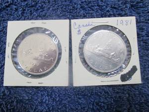 1979 & 1981 Canada Dollar (V...