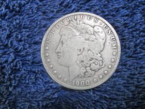 1900 S Morgan Silver Dollar...