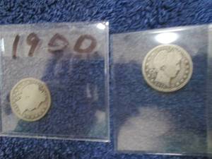 19001916 Barber Silver Quarter Dol...
