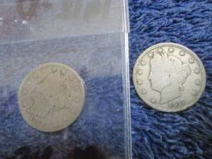 2- 1912 Barber Nickels...