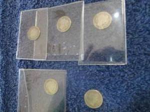 5 Barber Dimes 1910-1913...