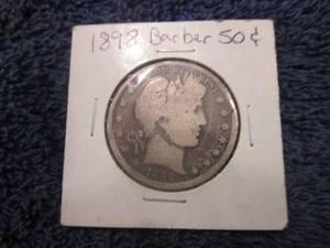 1898 Barber Half Dollar...