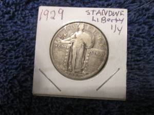 1929 Standing Liberty Quarter Dolla...