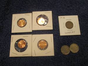 4-2017 Uncirculated Pennies, 1918 W...