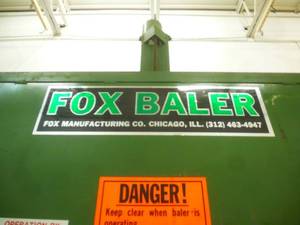 Fox Cardboard Baler
