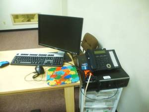 Office Desk & Computer Upstairs