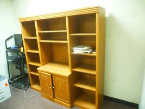 Oak Book Case