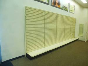 Wall Unit Shelving Changing Booth