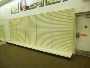 Wall Unit Peg Board by Changing Booth