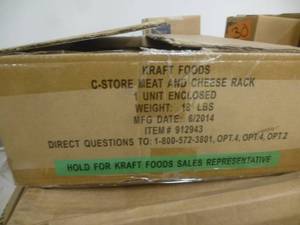 Assorted Cheese Tray Components Wire Tote