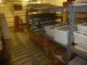 Lozier Shelving Components Bay Mezzanine