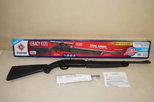 Unfired Crosman Legacy 1000 .177 Air Pellet Rifle with Scope