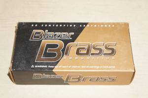 50 Blazer Brass .45 Auto 230 Gr FMJ Ammo