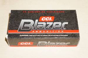 50 CCI Blazer .45 Auto 230 Gr FMJ Ammo