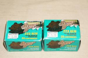 40 Brown Bear .223 Rem 62 Gr HP Ammo