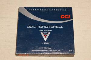 20 CCI .22 LR 31 Gr Shotshell Ammo
