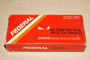 20 Federal .30-30 Win 170 Gr Soft Point Hi-Shok Ammo