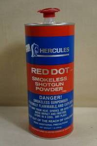 1 Lb Hercules Red Dot Smokeless Shotgun Powder