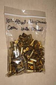 100 .40 Cal Unprimed Casings
