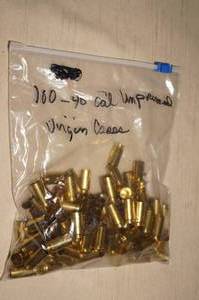 100 .40 Cal Unprimed Virgin Brass Casings