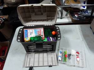 lot 25 image: Small Flambeau Tackle Box With Contents