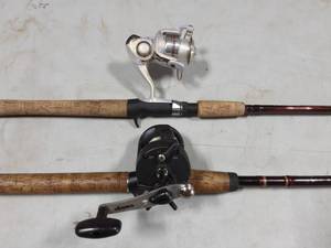 lot 27 image: Gander Mountain Advantage Rod & Pflueger Reel & Berkley Extra Rod & Okuma Classic Reel