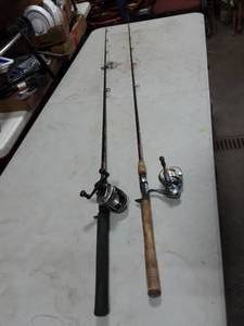 lot 30 image: Skakespeare Ugly Stick With Abu-Garcia Ambassador Reel