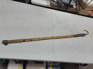 lot 34 image: Vintage Hand Made Gaff Hook