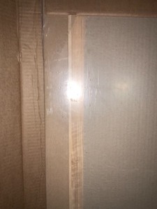 HARDWOOD RELECTIONS UNFINISHED BIRCH  T BUTCHER BLOCK COUNTERTOP. SEE PICTURES