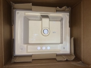lot 25 image: AMERICAN STANDARD TOWN SQARES S 4 IN. FAUCETS HOLE 24 IN. COUNTERTOP BATHROOM SINK IN WHITE. SEE PICTURES