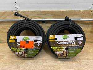 lot 29 image: SWAN Lot of 2-  38 in. Dia x 100 ft. Element Soaker Pro Hoses