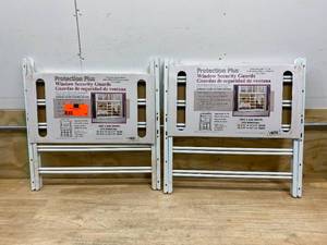 lot 33 image: PROTECTION PLUS Lot of 2-  Window Security Guards