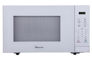lot 38 image: MAGIC CHEF 1.1 cu. ft. Countertop Microwave in White