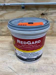 lot 47 image: CUSTOM BUILDING PRODUCTS RedGard 1 Gal. Waterproofing and Crack Prevention Membrane